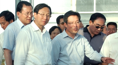 農(nóng)業(yè)農(nóng)村部黨組書記、部長(zhǎng)韓長(zhǎng)賦視察我公司